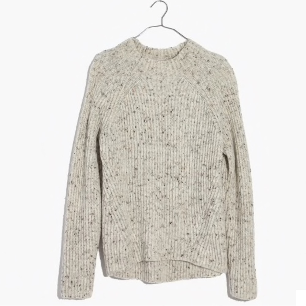 Madewell Donegal Northfield Mockneck Sweater